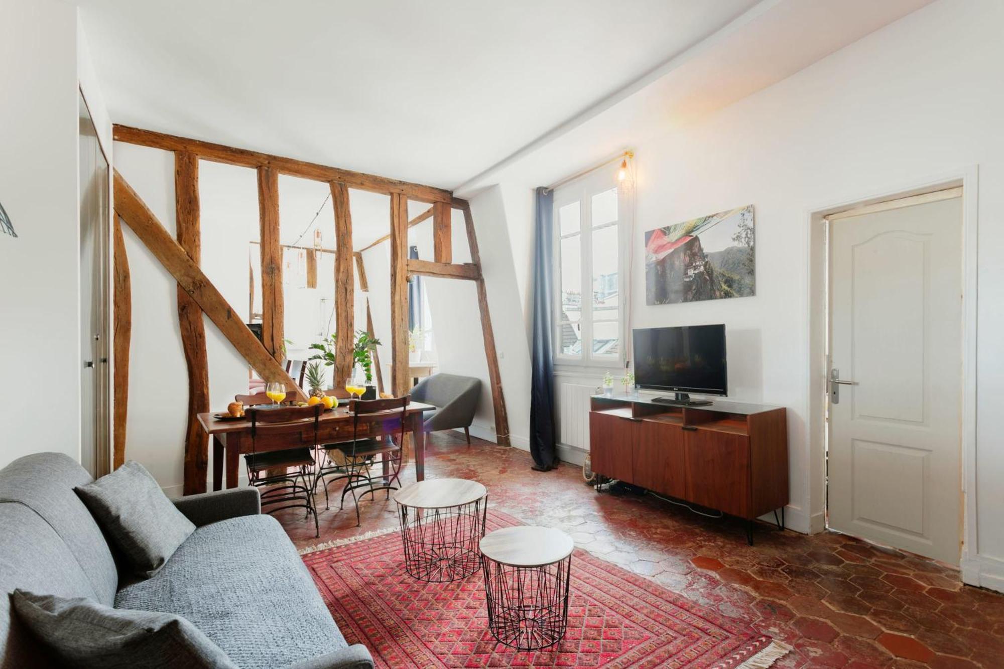 Central Paris 1Br Cozy Apartamento Exterior foto