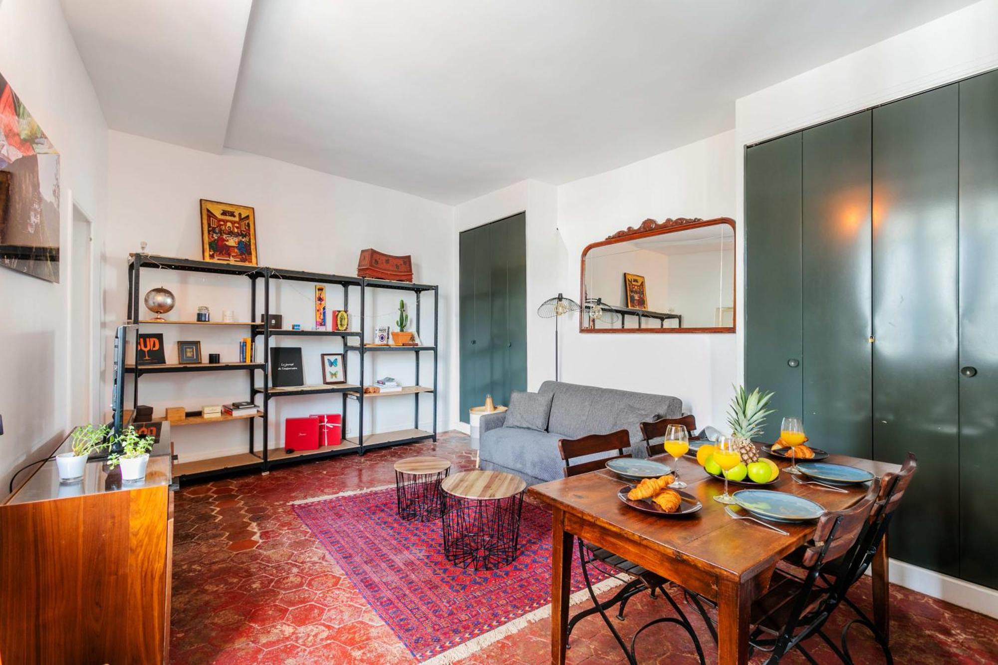 Central Paris 1Br Cozy Apartamento Exterior foto
