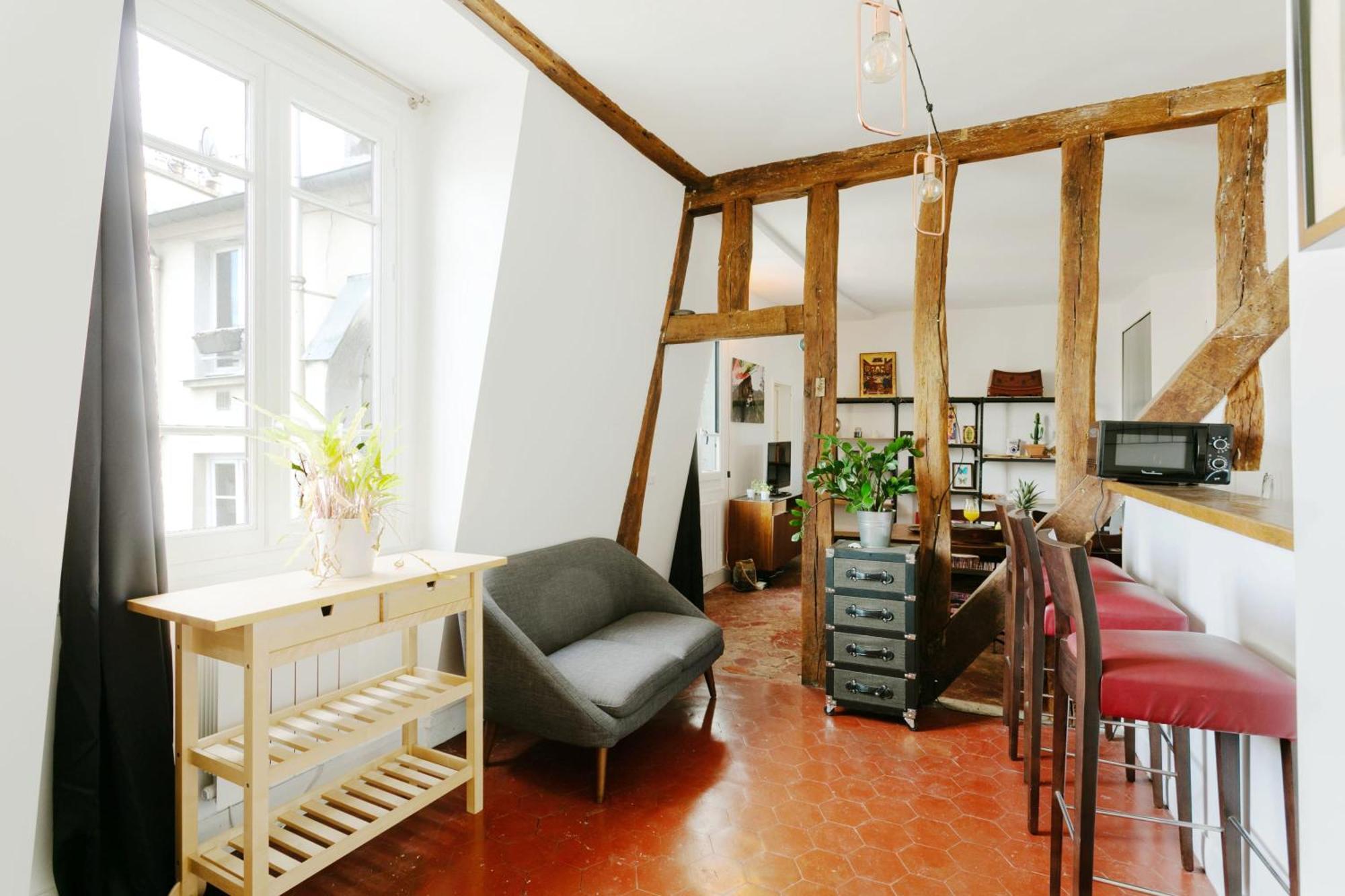 Central Paris 1Br Cozy Apartamento Exterior foto