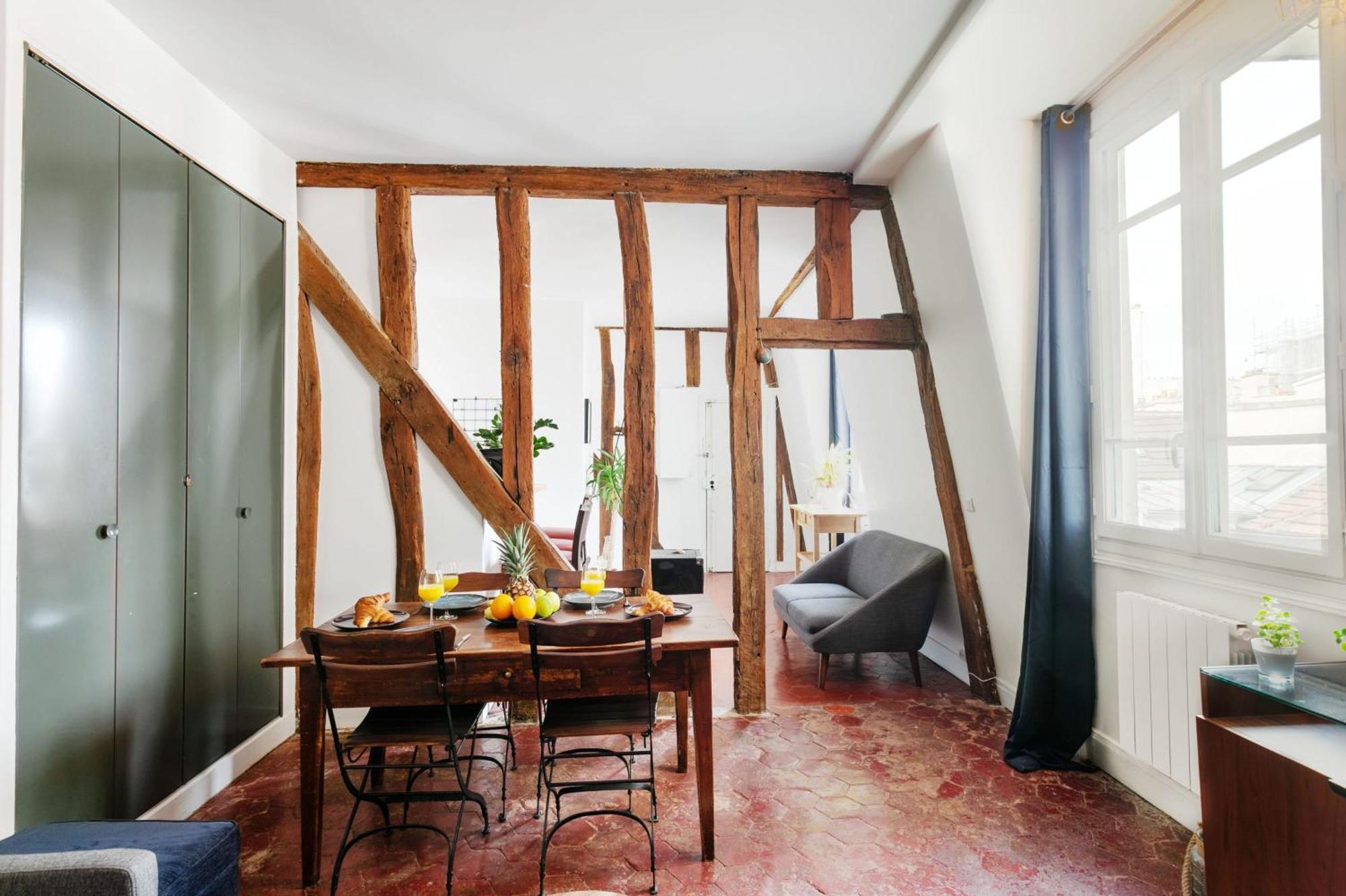 Central Paris 1Br Cozy Apartamento Exterior foto